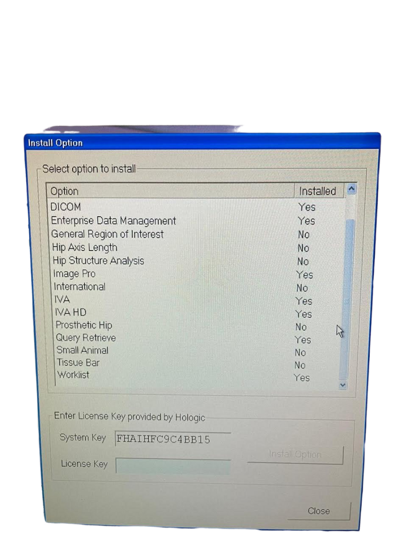 HOLOGIC Discovery QDR series 2012 DEXA Bone Densitometer