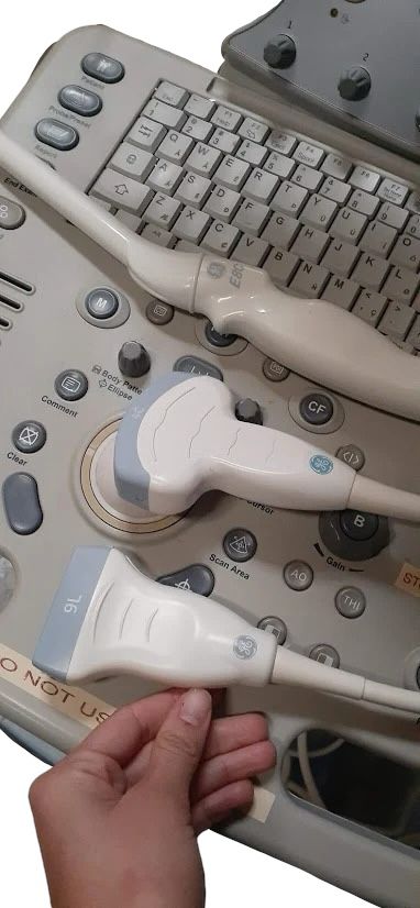 GE Logiq P6 Ultrasound System with Transducers