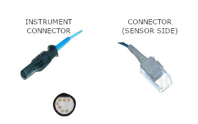 Cable de extensión del sensor Spacelabs Medical 90351 06 Spo2